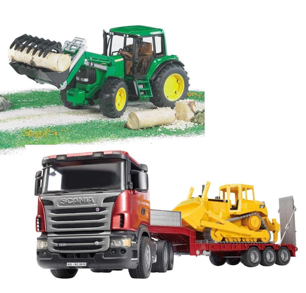 Bruder Toy Construction, Road & Farm Vehicles & Machinery 116 Scale